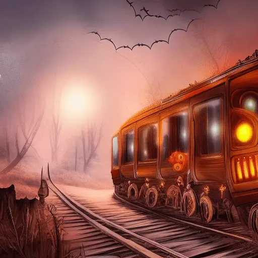Train d'Halloween