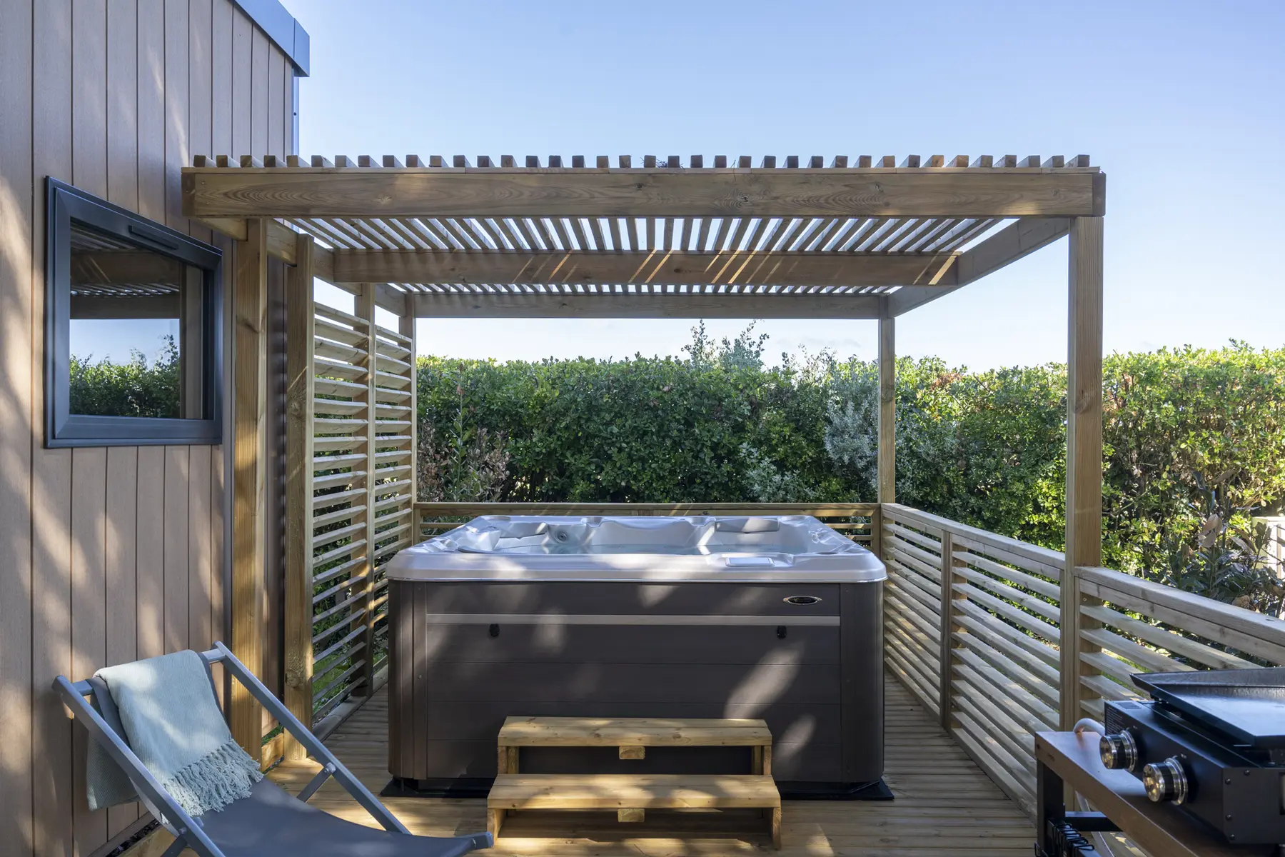 Privater Jacuzzi für Ihren Aufenthalt