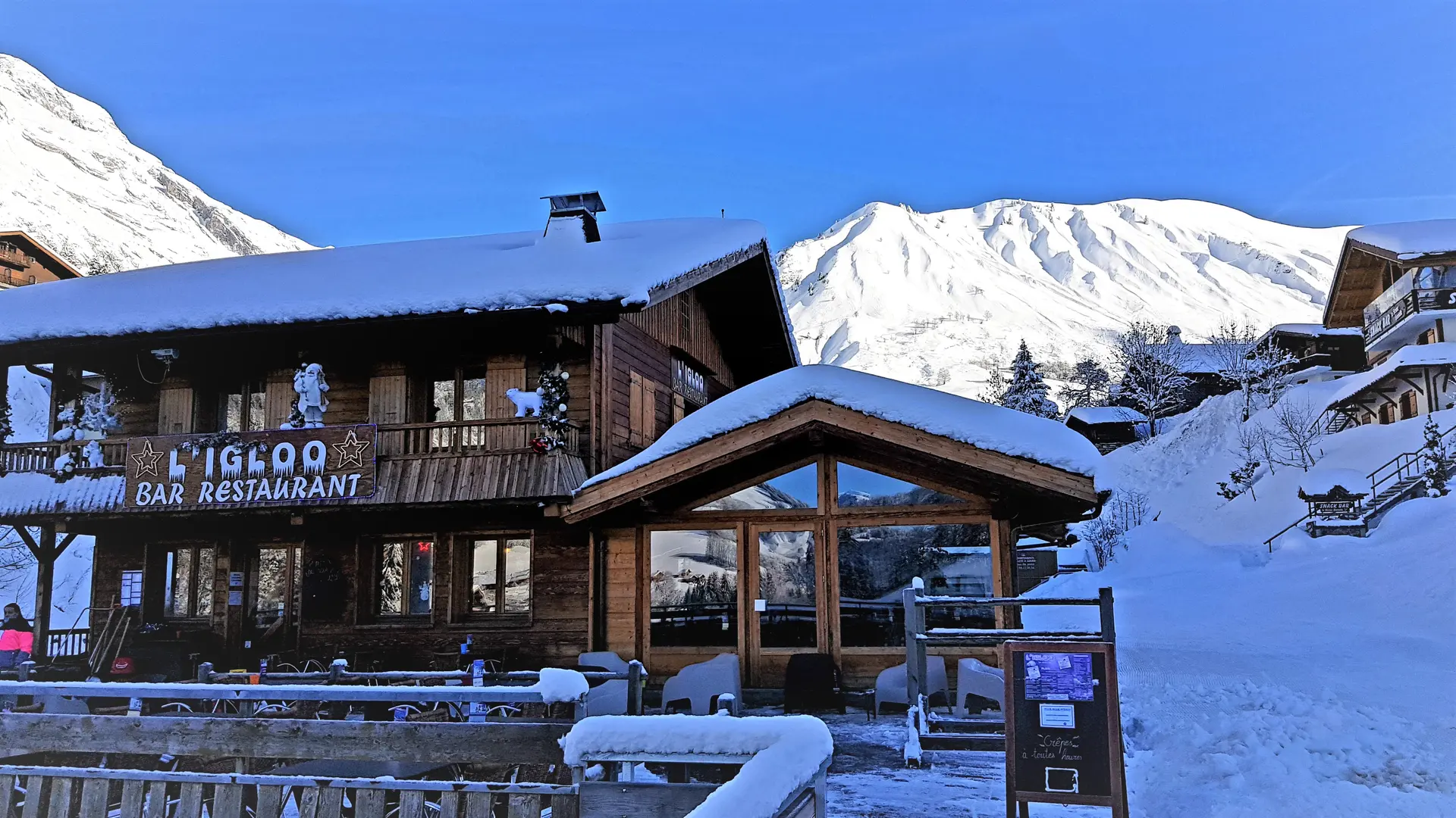 Restaurant l'Igloo au Chinaillon