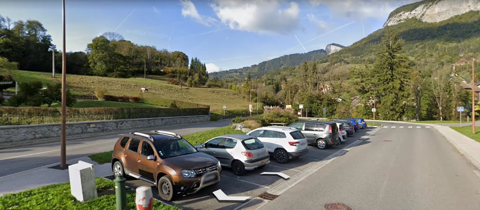 Parking Route d'ivoray