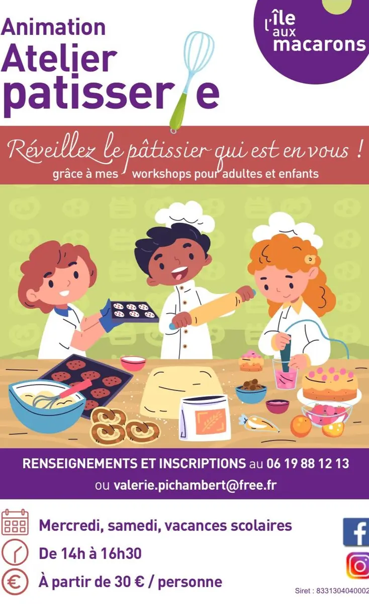 Atelier pâtisserie - L'Île aux Macarons_Ollioules