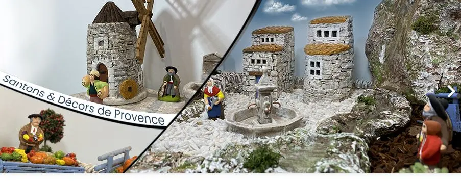 Santons et décors