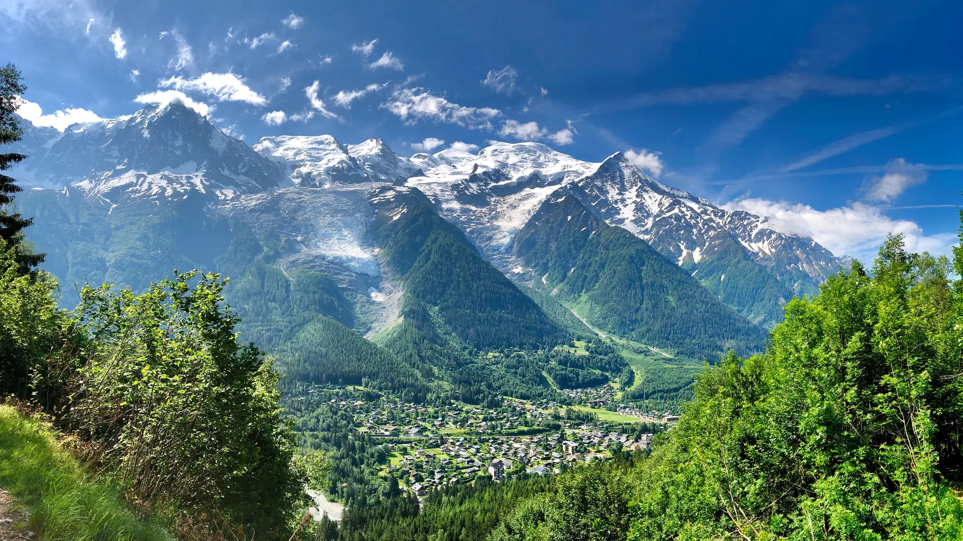 Vue depuis le petit balcon sud