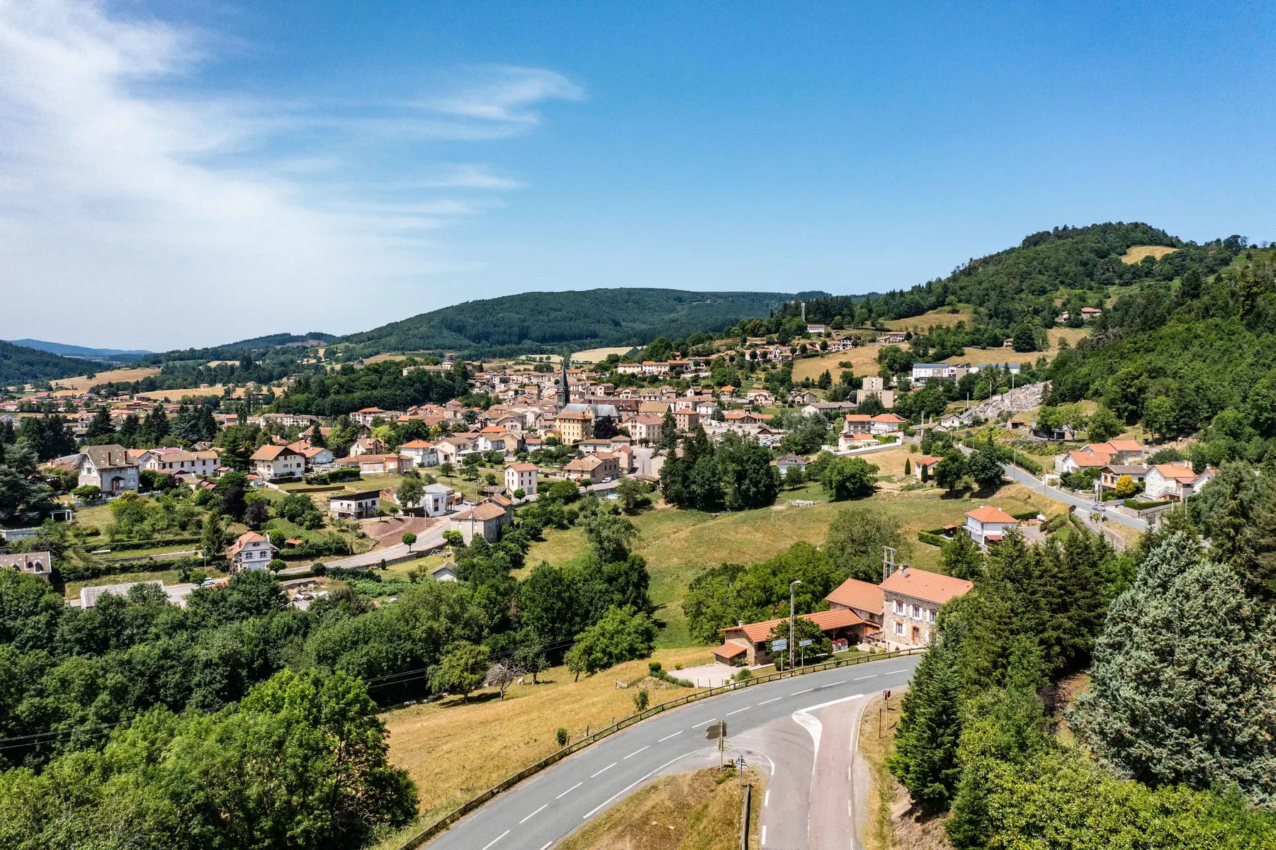 Vue sur village