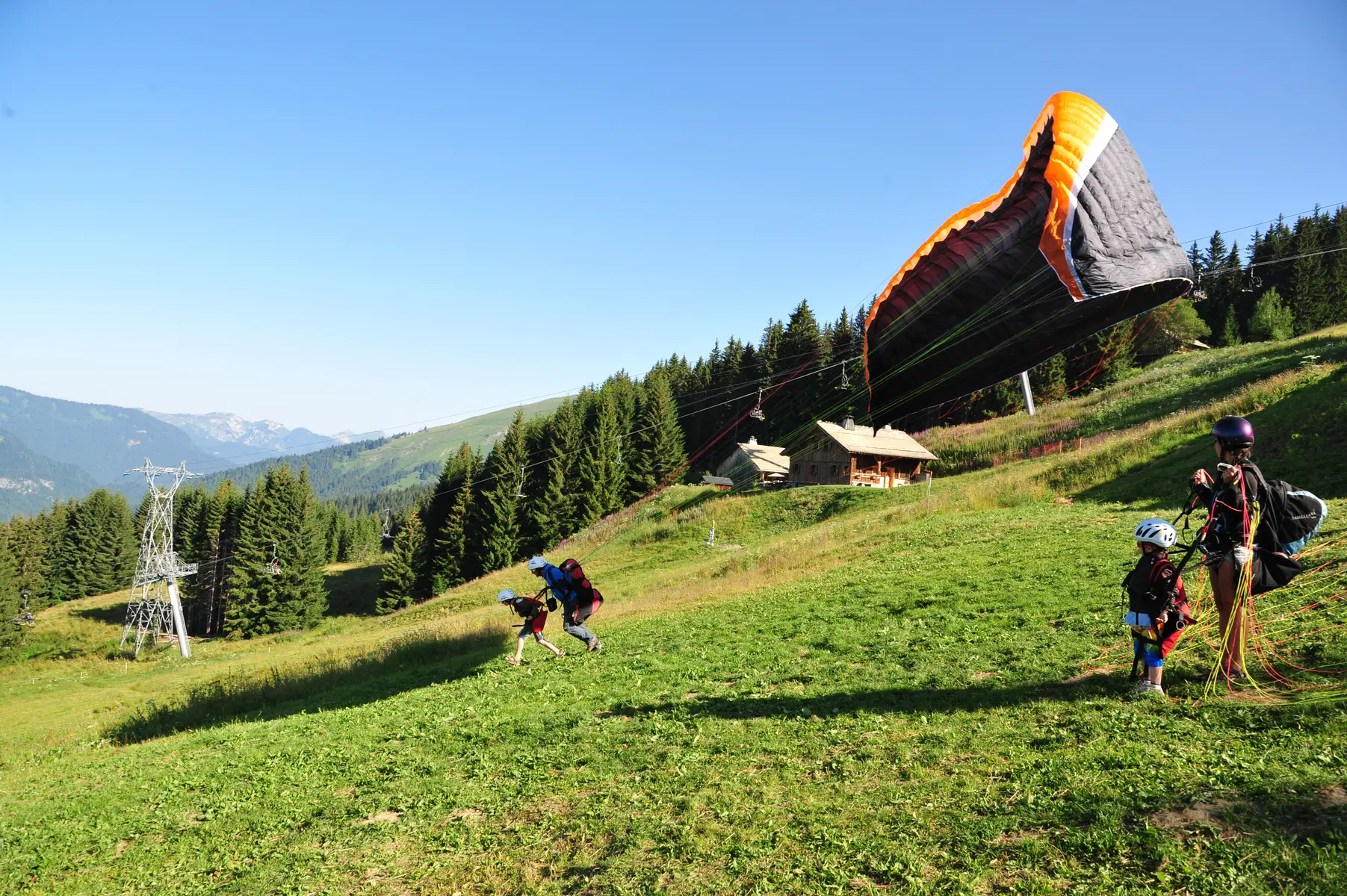 décollage Super-Morzine