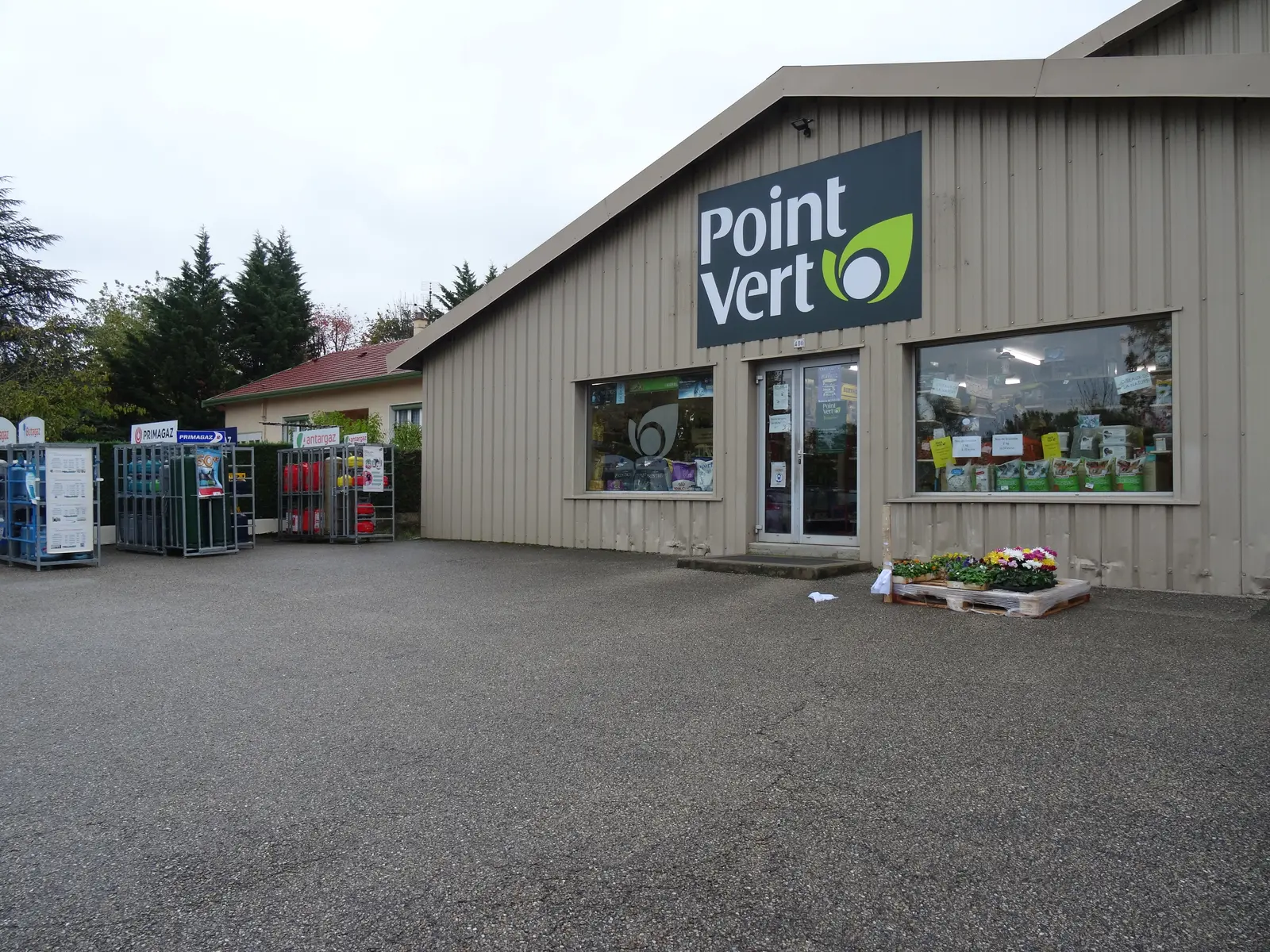 Extérieur du magasin
