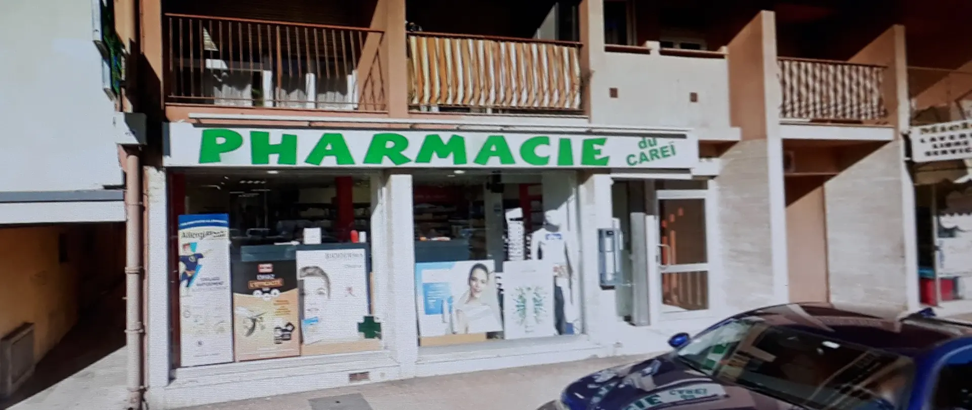 Façade de la Pharmacie du Careï