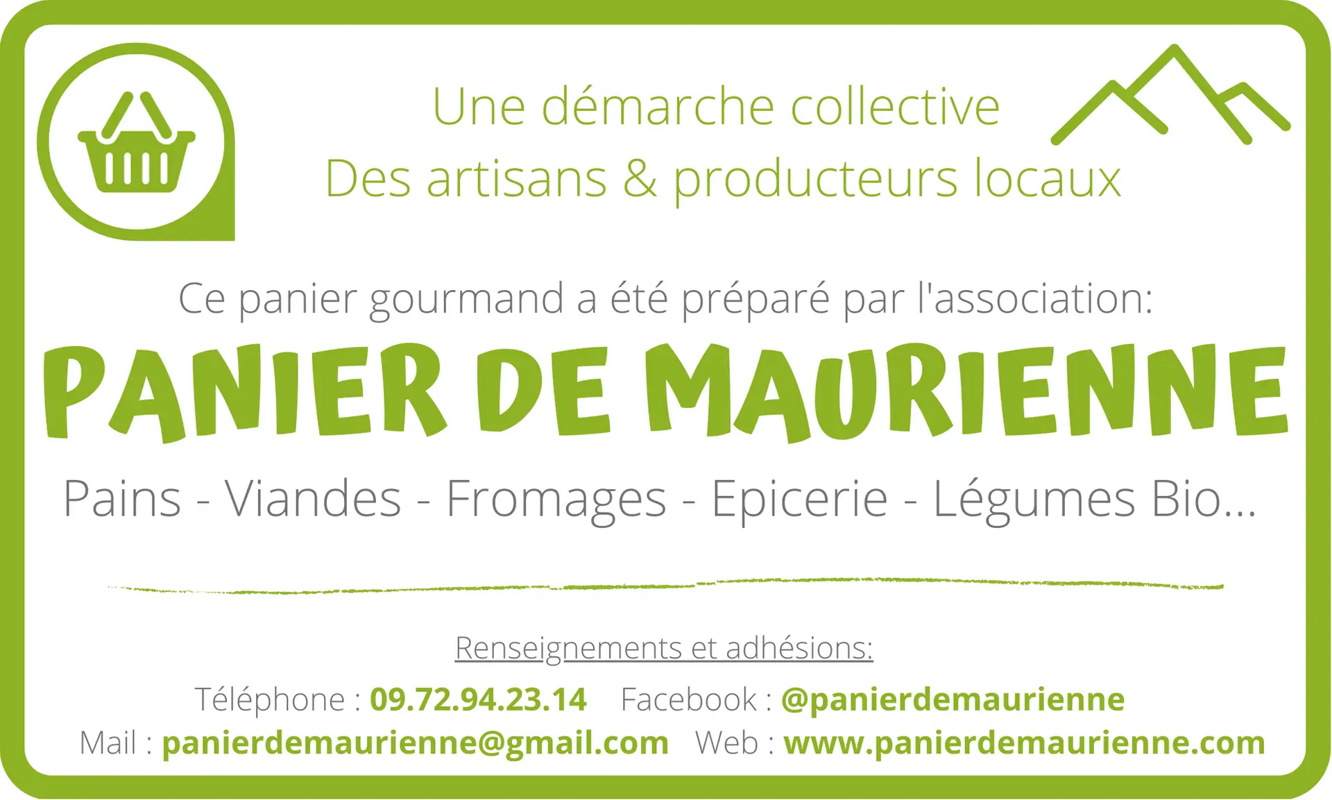 Panier de Maurienne