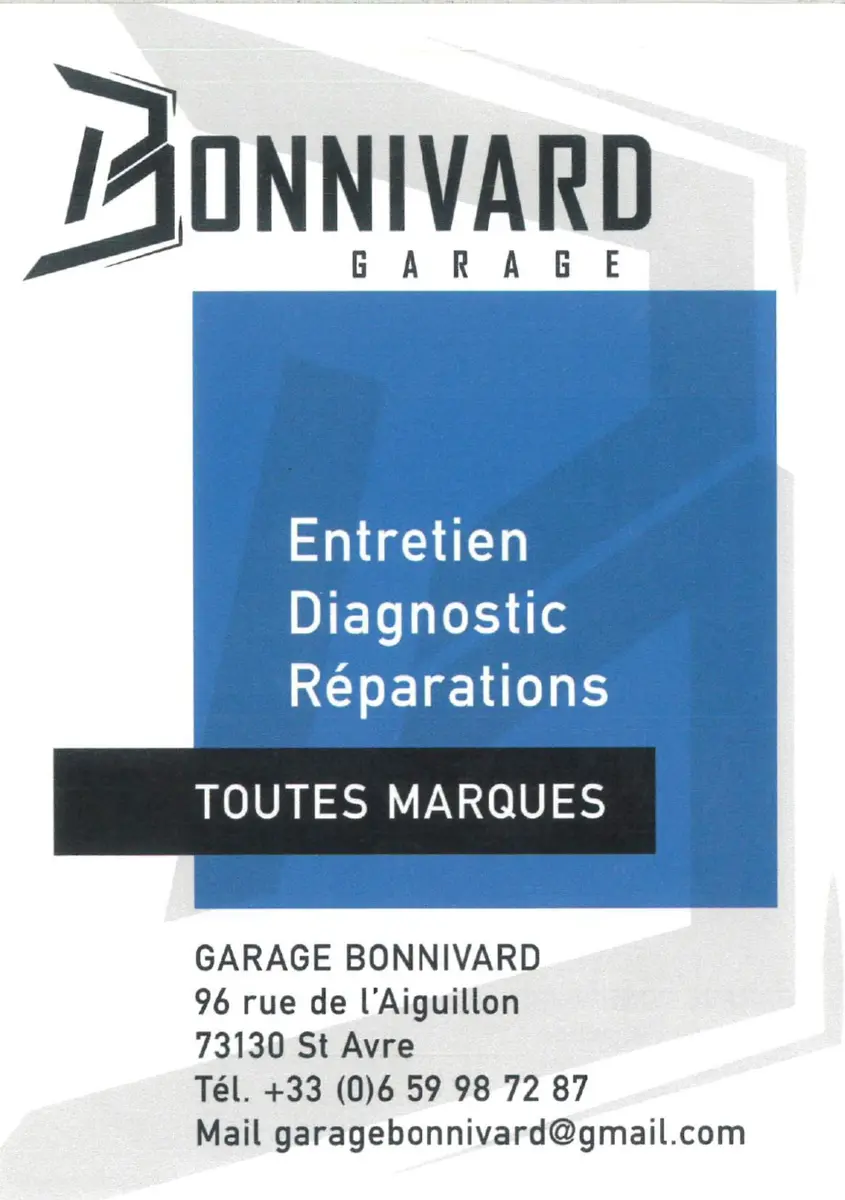 Garage Bonnivard_Saint-Avre