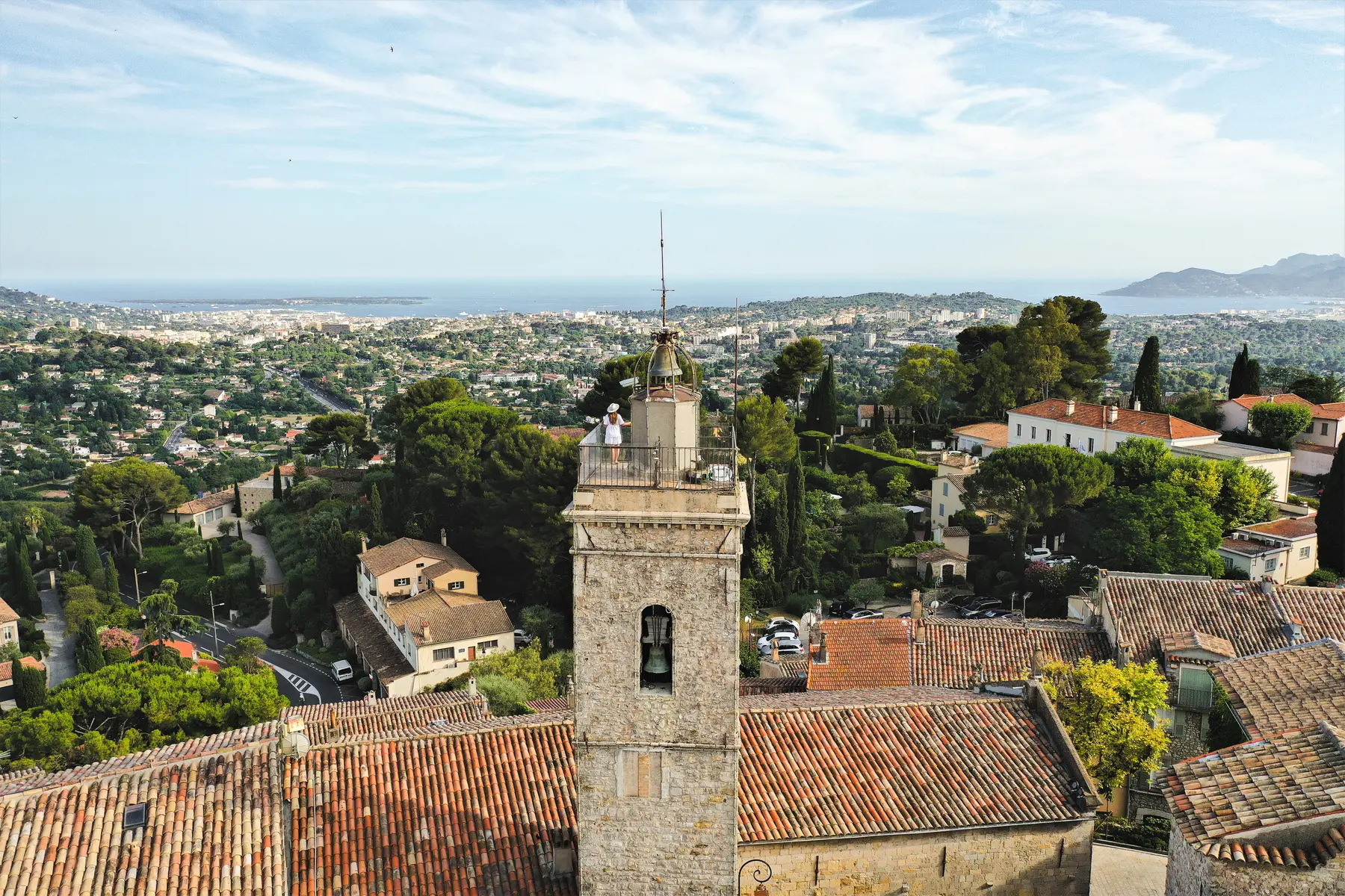 Clocher église vieux-village de Mougins