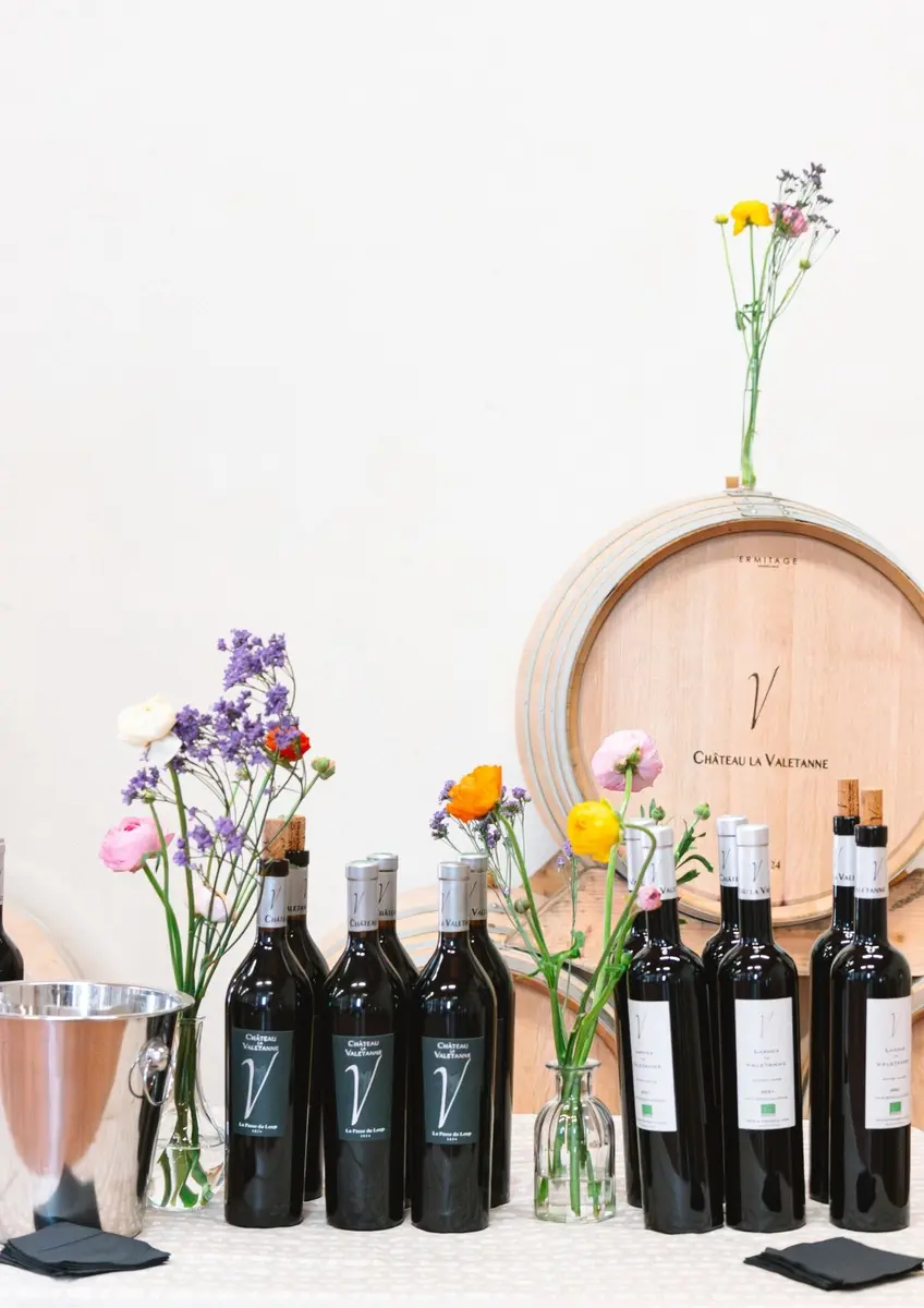 Accord mets et vins au Château la Valetanne