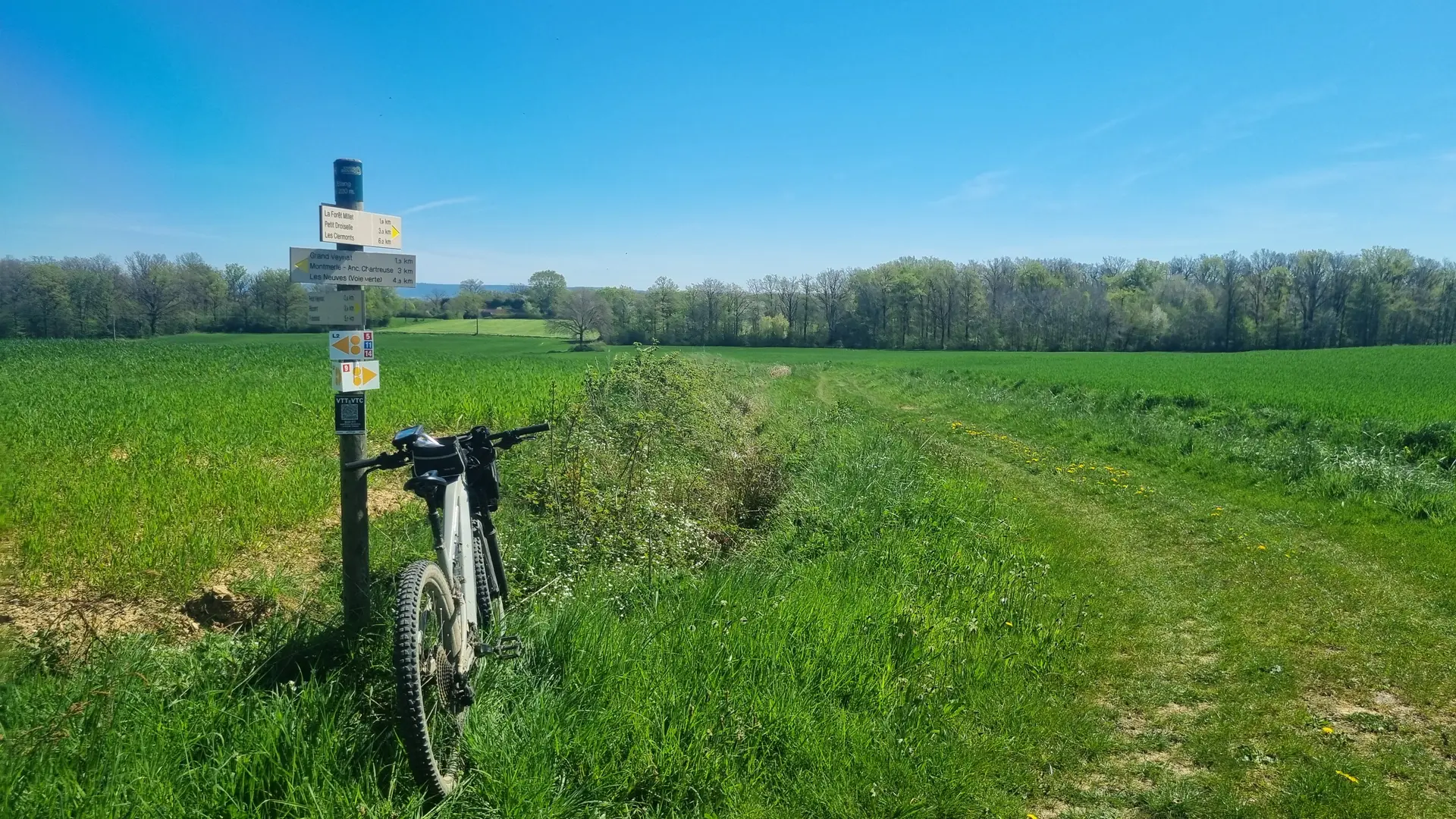 Circuit Gravel n°5 (rouge) - De la Bresse des lacs à l'étang Pontremble