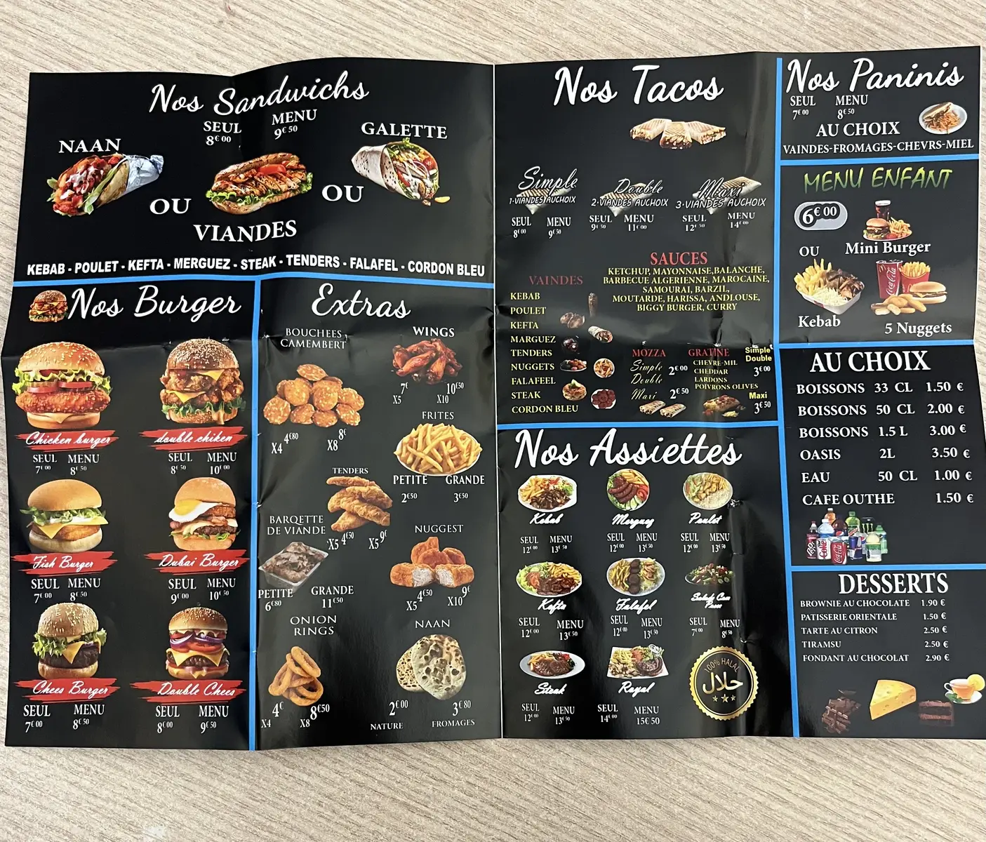 carte dubaï eat
