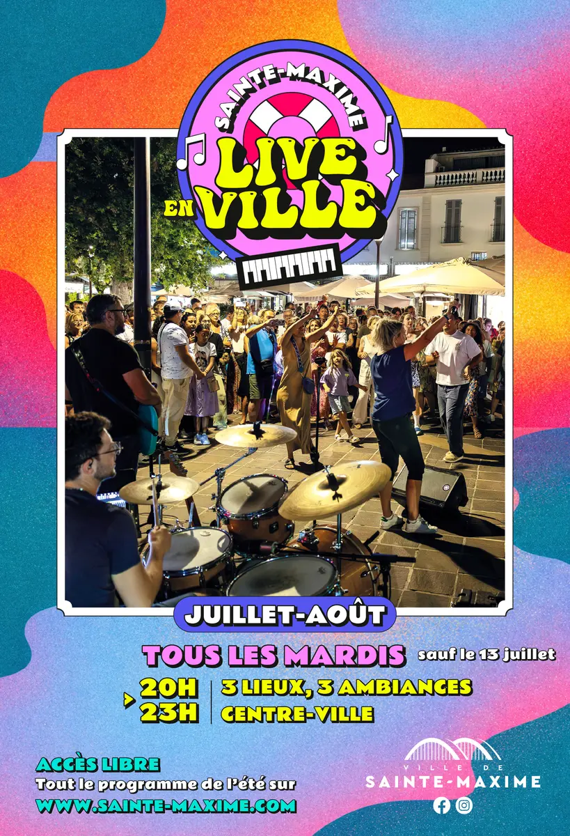 Live en ville_Sainte-Maxime