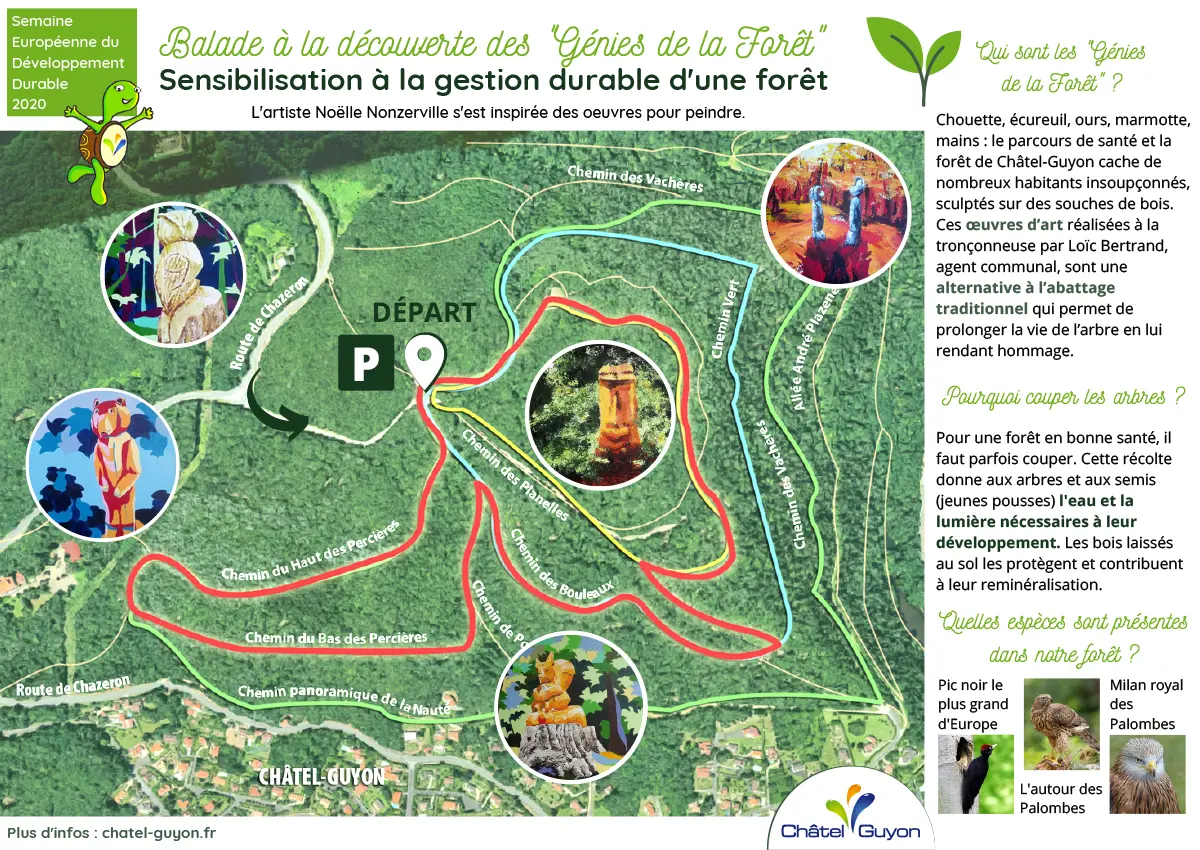Balade découverte dans la forêt de Châtel-Guyon