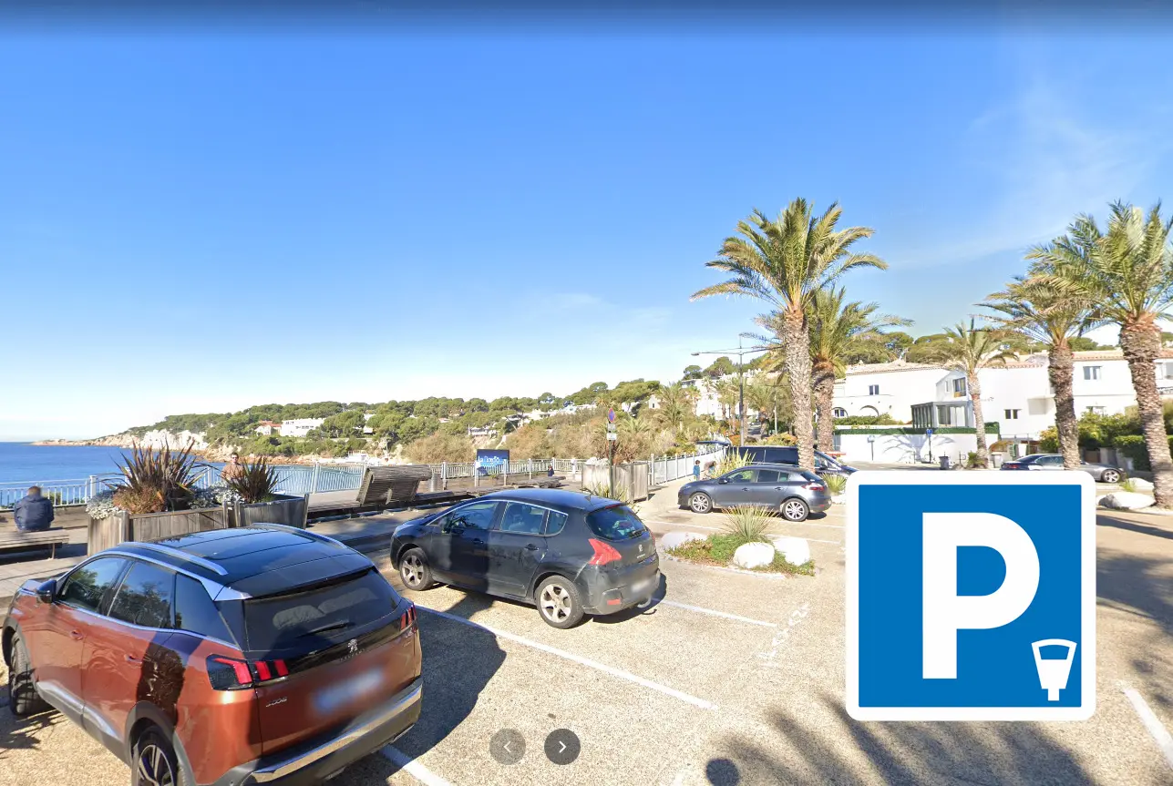 Parking plage de Portissol