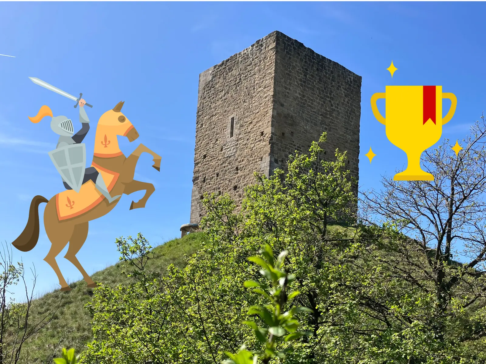 Jeu de piste interactif Le tournoi du Dauphin de France - Albon