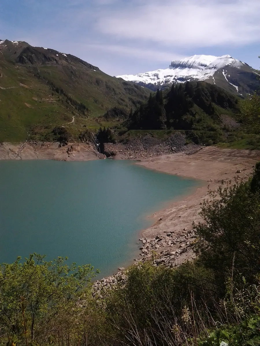 La retenue de la Gittaz