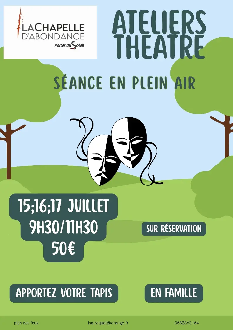 Ateliers théâtre en plein air_La Chapelle-d'Abondance