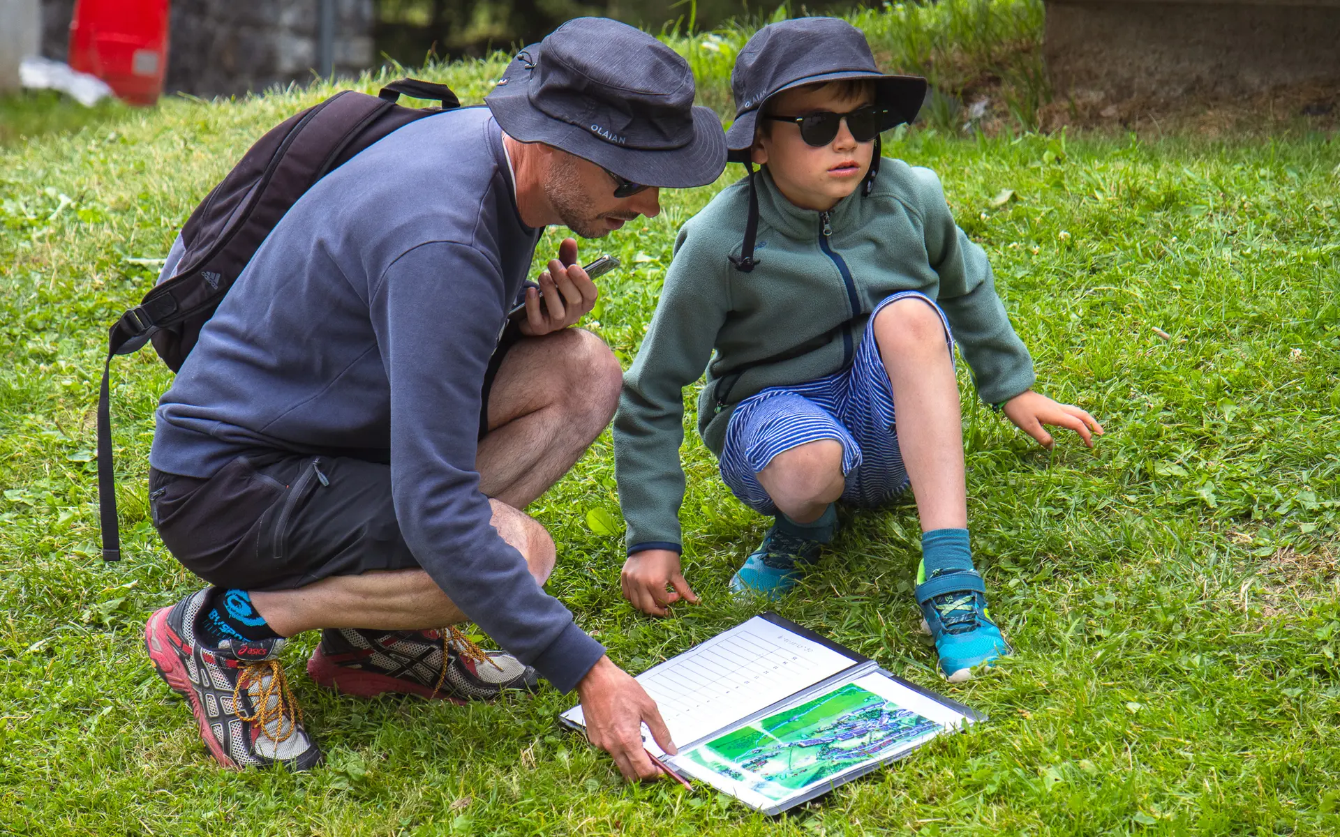 Jeu de piste en famille