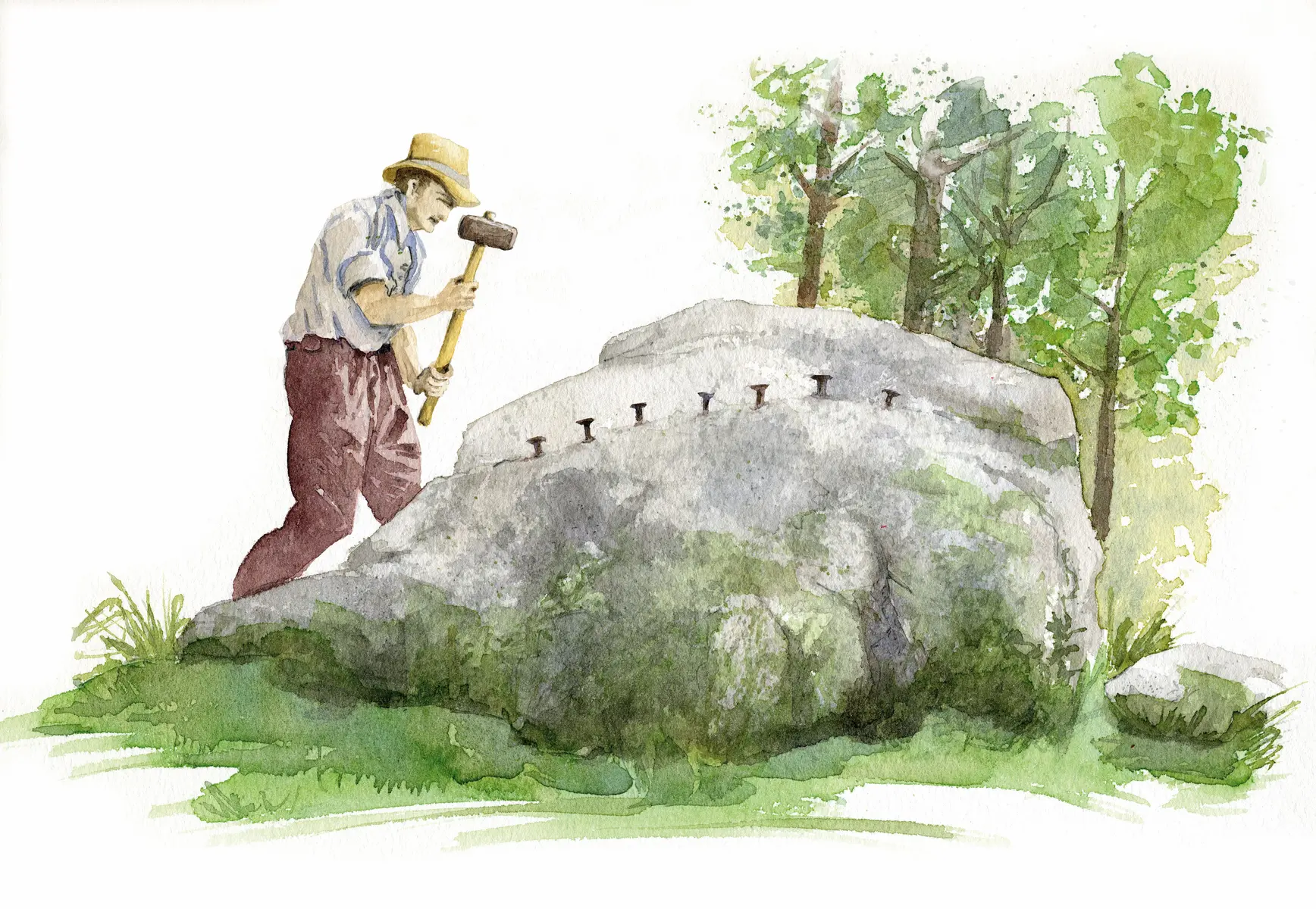 Illustartion graniteur