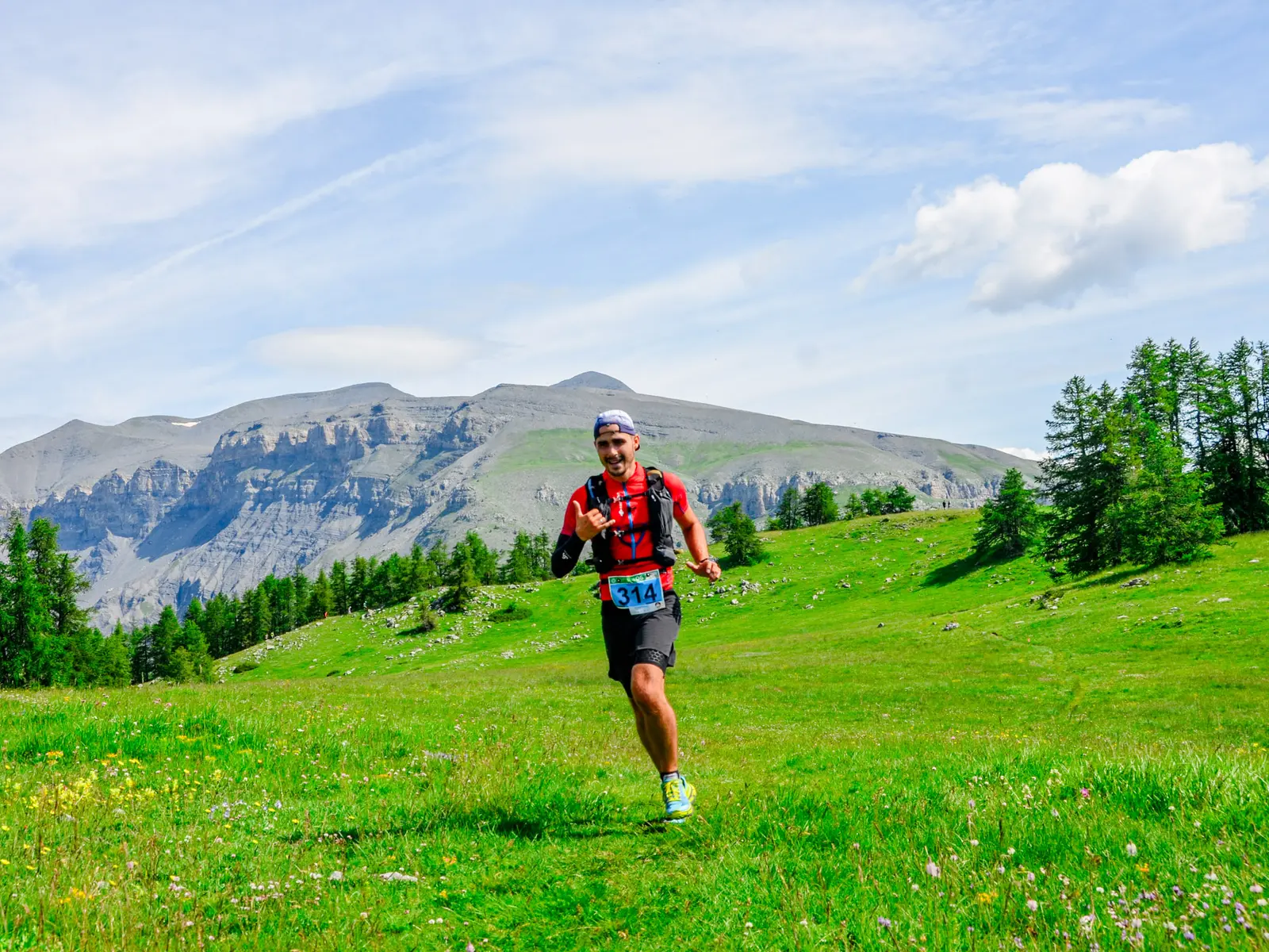 traileur en course sur Garnier