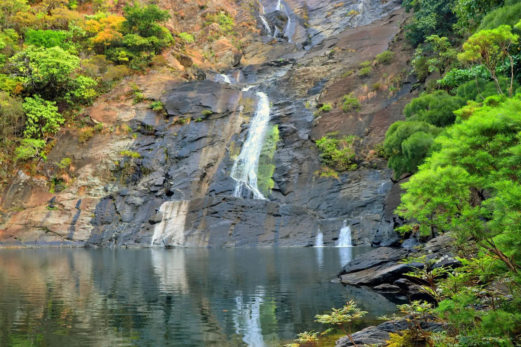 Houailou, cascade, sud minier, paysage