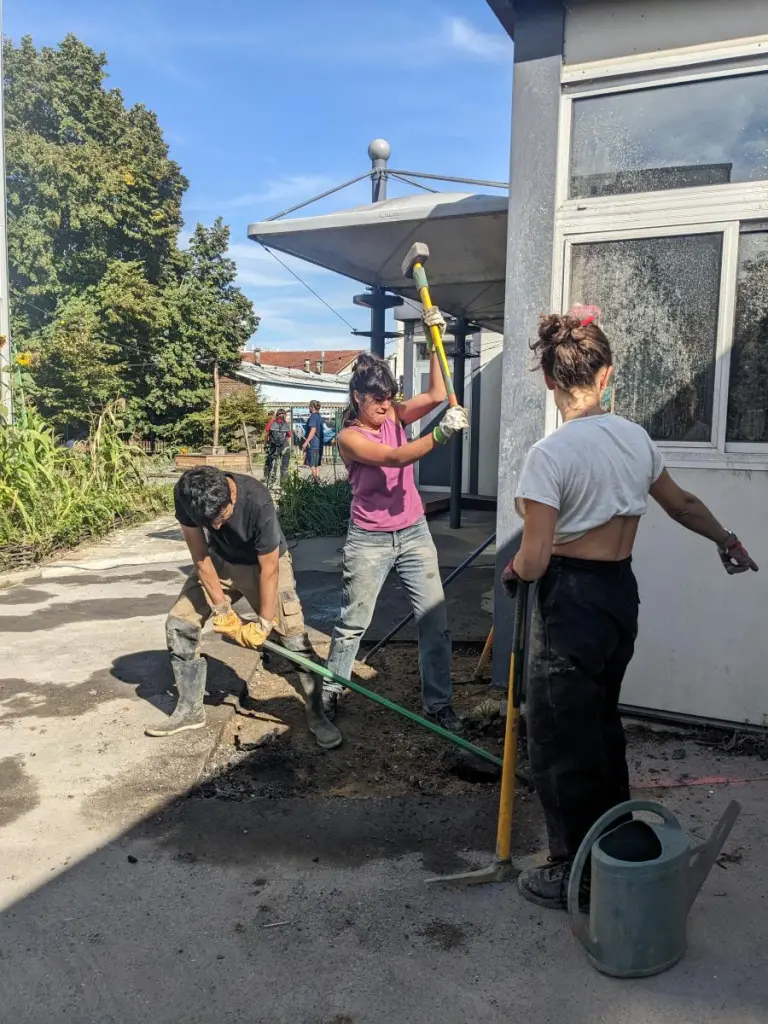 Ateliers - Le Quadriathlon du Jardin -Alice  et Faustine_Aubervilliers