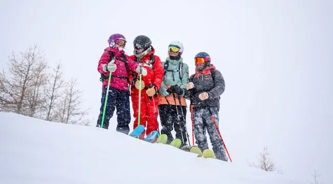 Ski hors-piste dans les Portes du Soleil