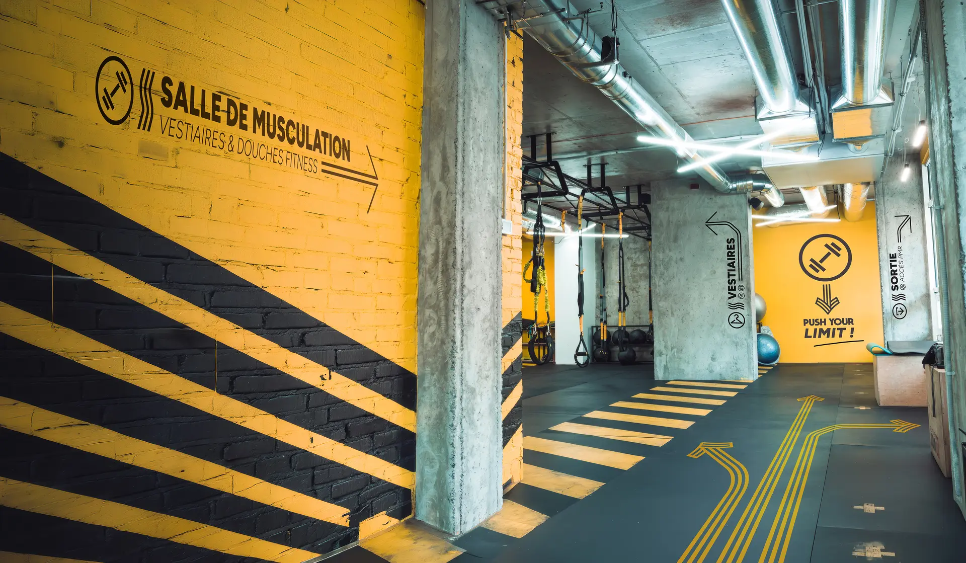 Espace Fitness (simulation) - Visuel non contractuel