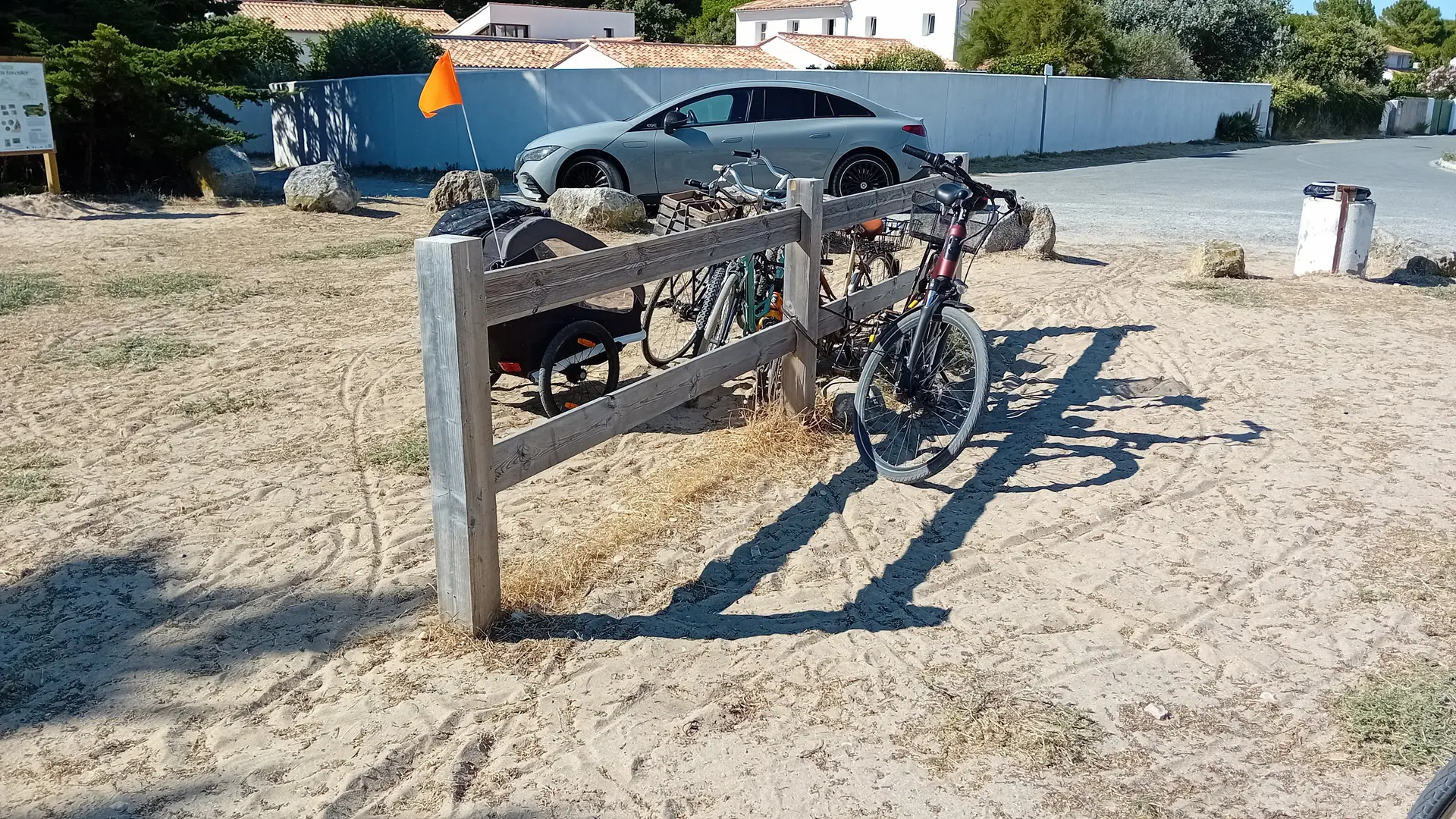 Barrière à vélos - Pointe de Grignon