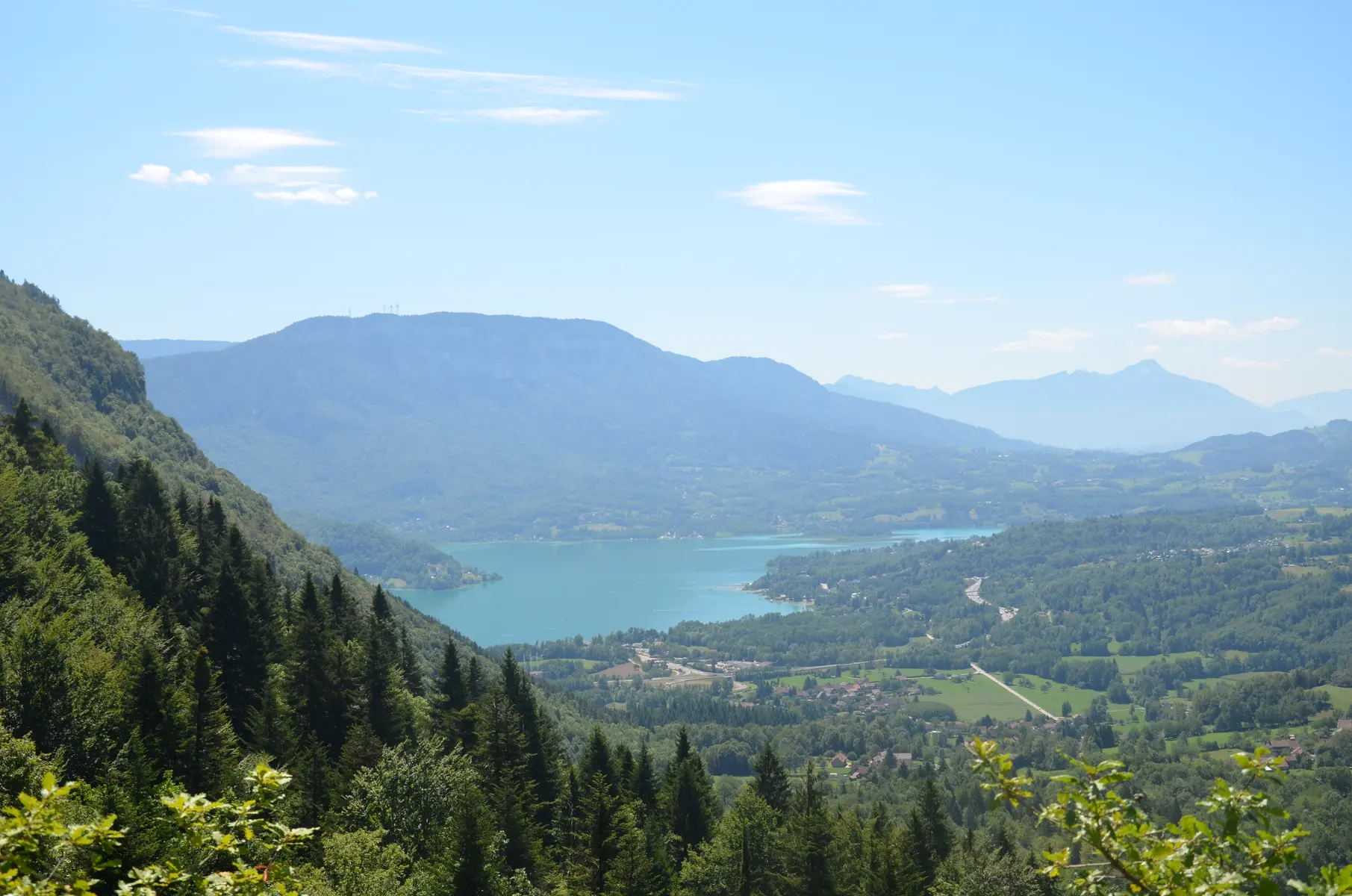 Point de vue décollage parapente