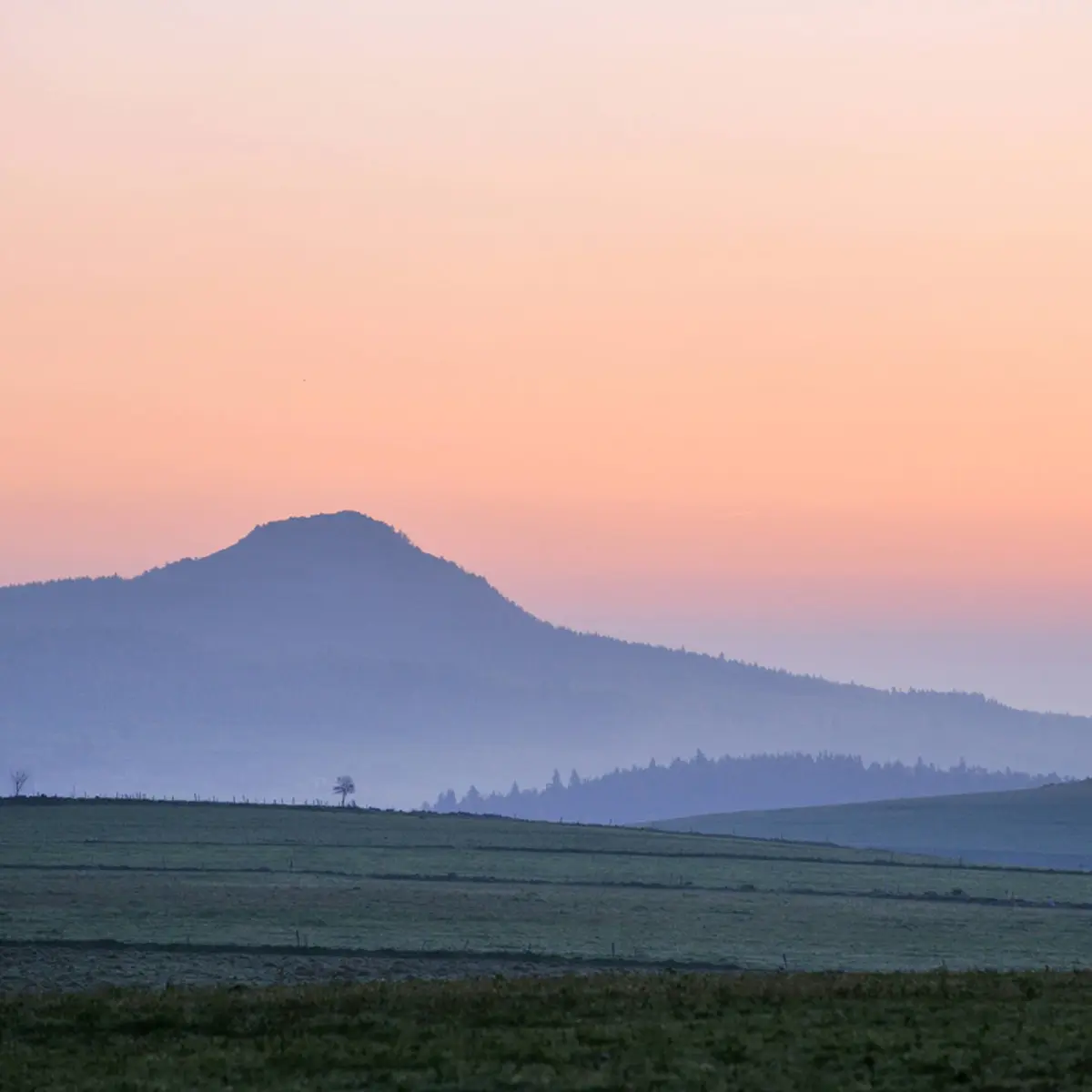 Pic du Lizieux au lever du soleil