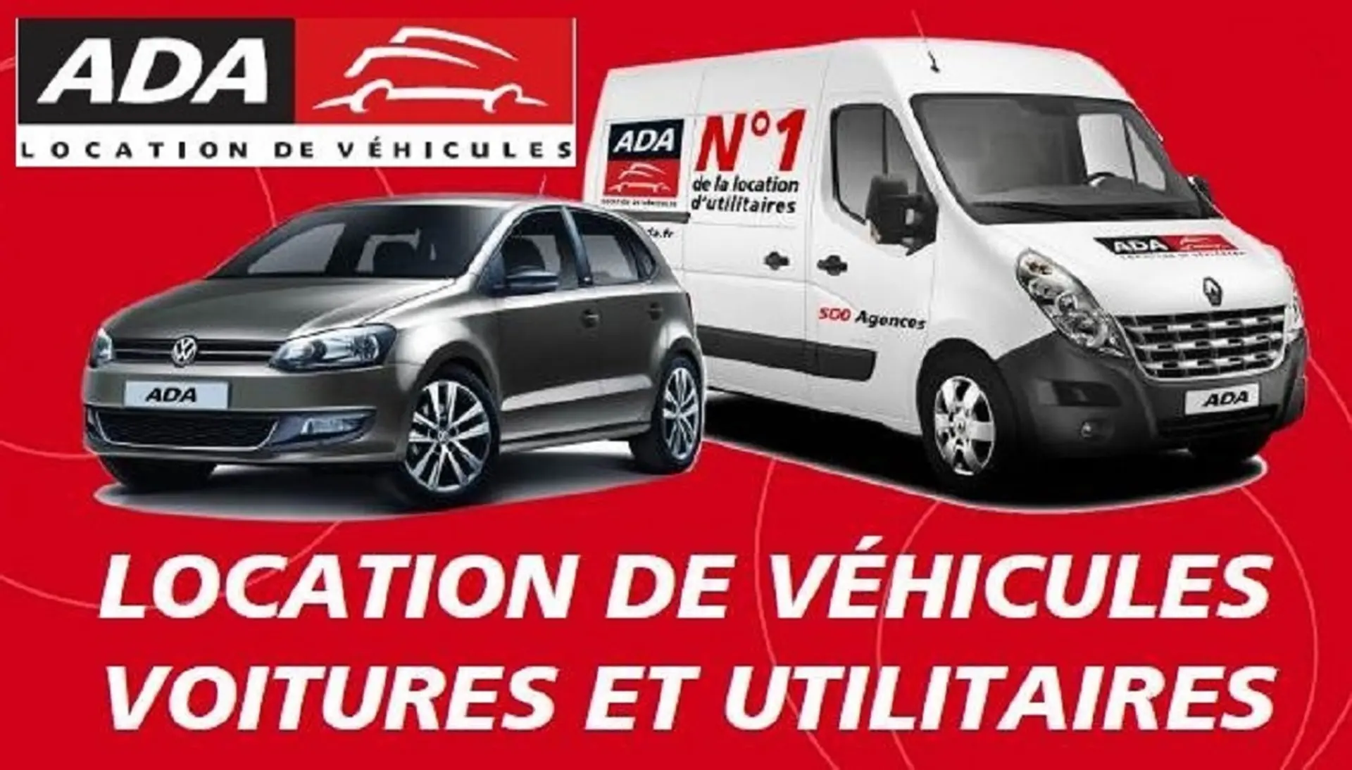 Affiche publicitaire Ada