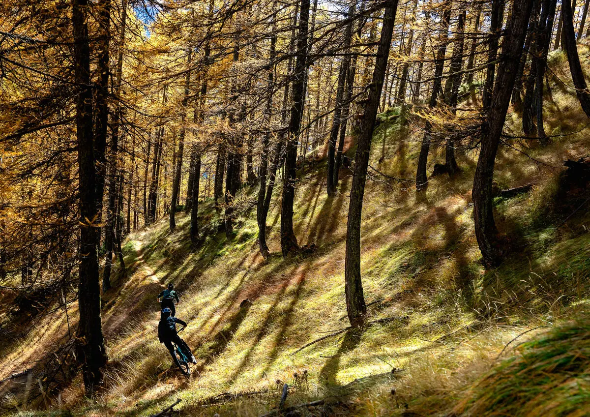 Fond de Chaurionde en VTT