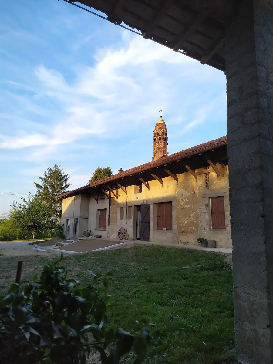 Cour intérieure de la Ferme du Tiret