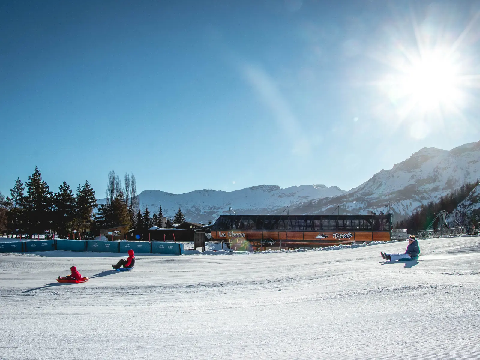 Piste de luge des Clapiers