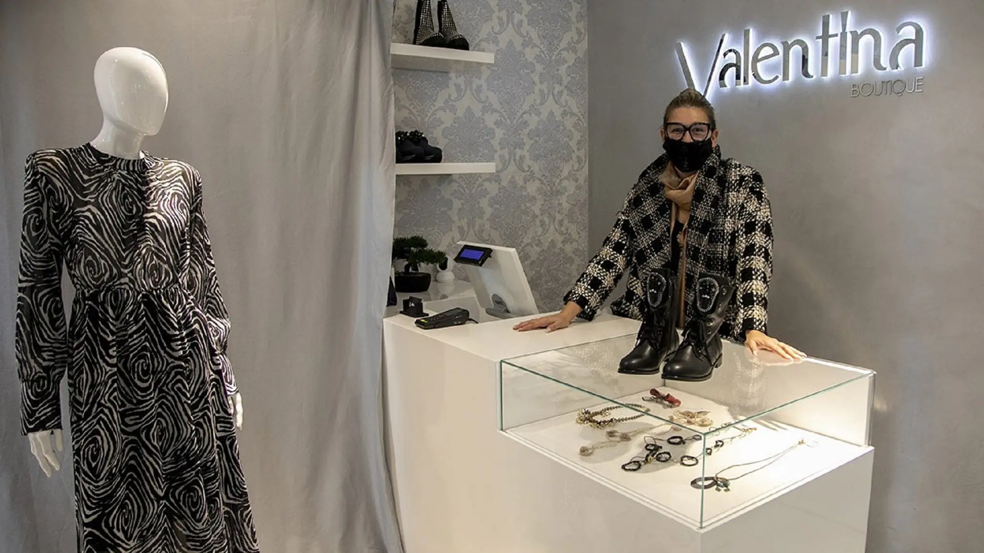 Intérieur de la boutique