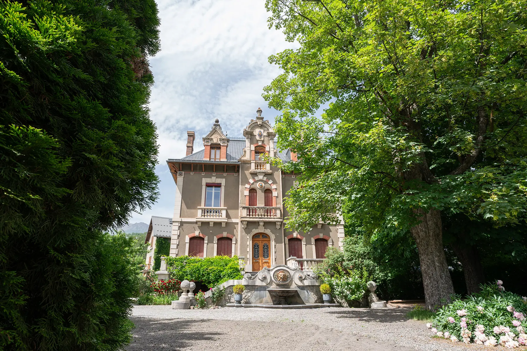 Villa La Fontaine, villa mexicaine de Barcelonnette