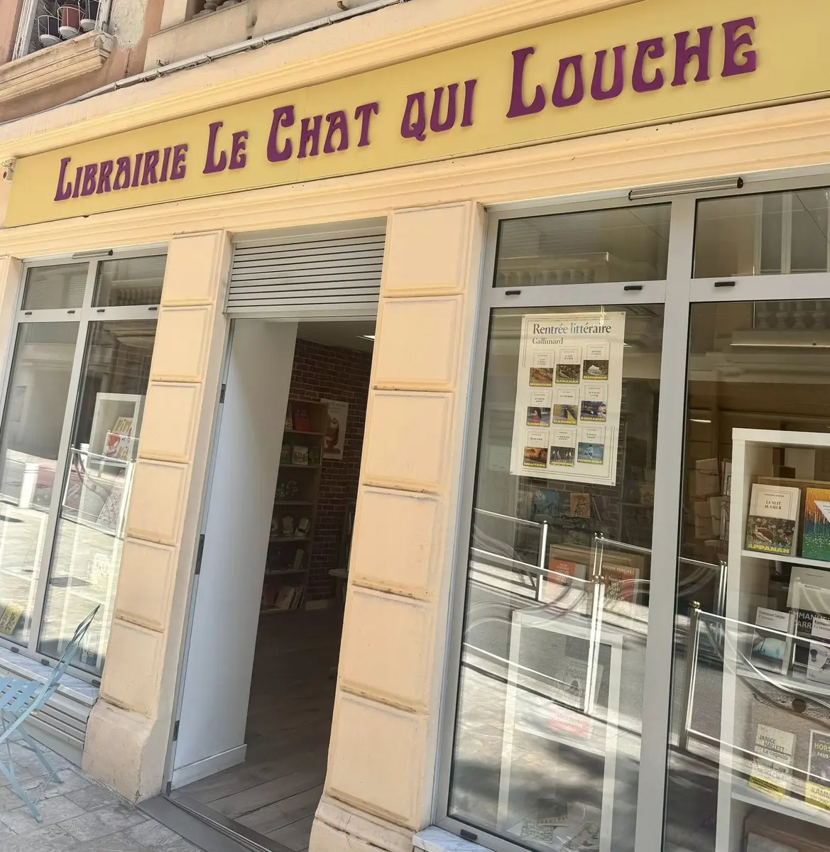 Librairie Le chat qui louche_Beausoleil