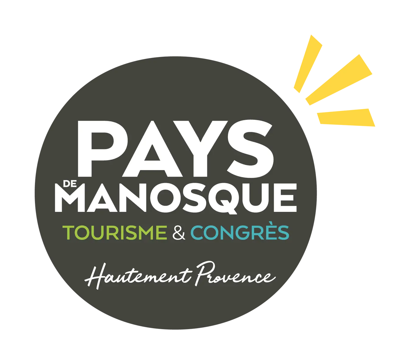 LOGOTYPE Pays de Manosque Quadri