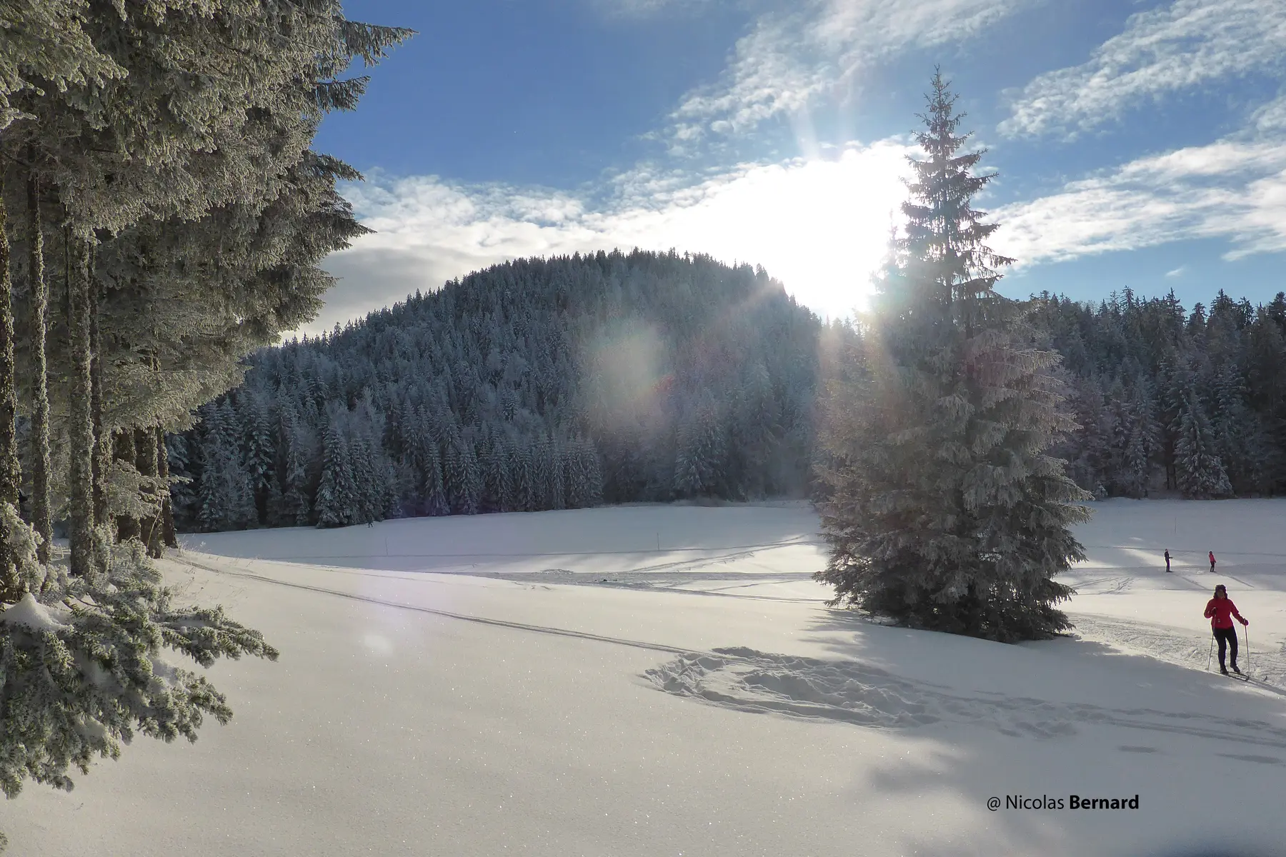 Les pistes de ski de fond