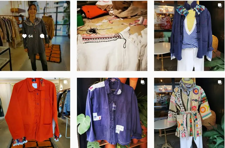 EGG boutique de vêtements vintage
