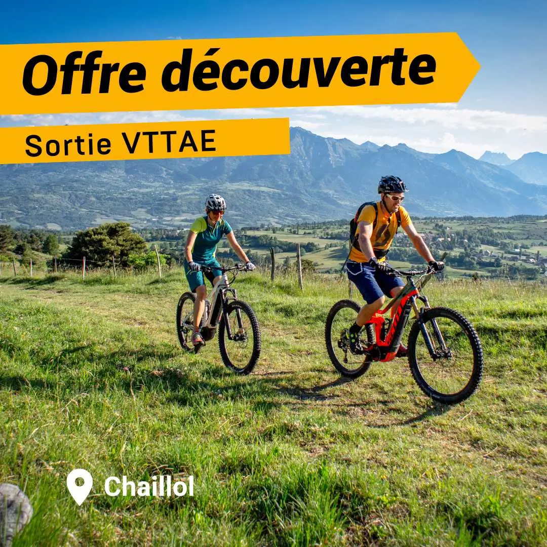 Offre découverte : Sortie VTT électrique accompagnée_Saint-Michel-de-Chaillol