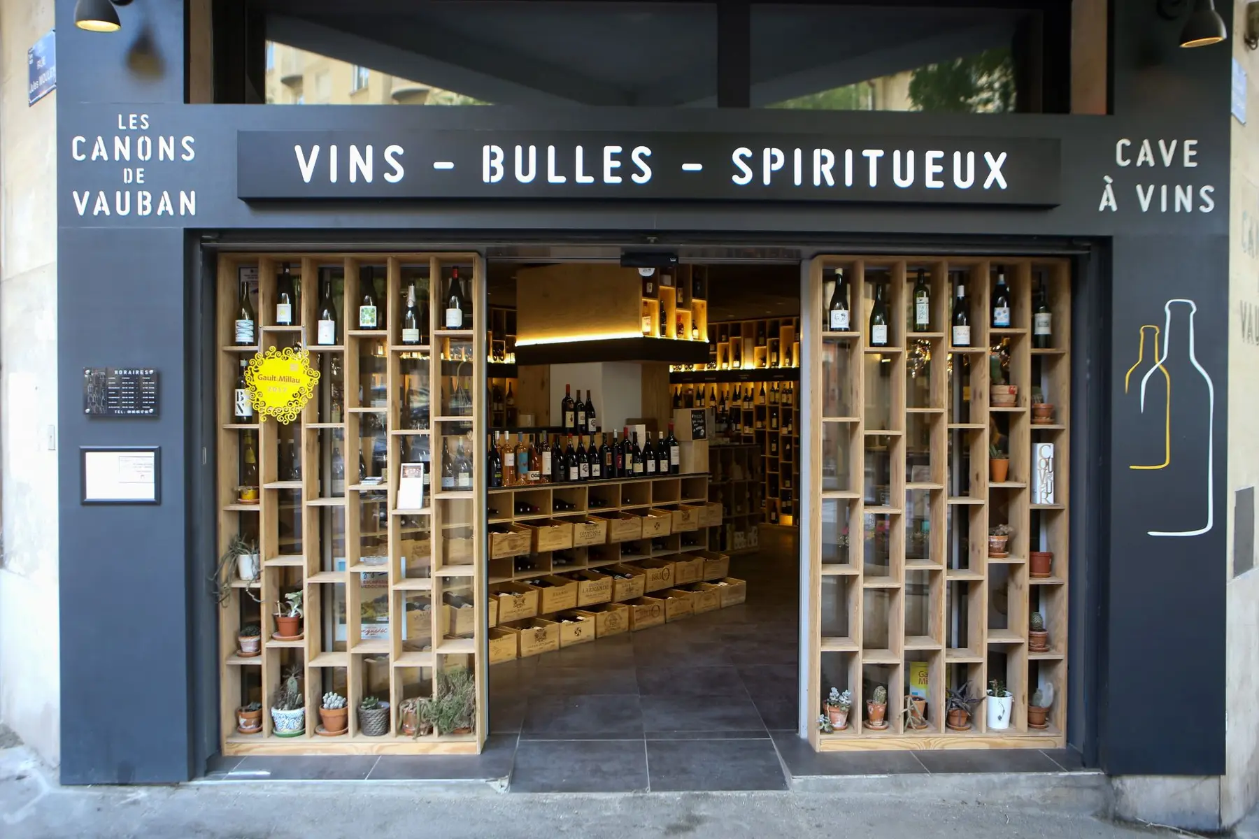 devanture du commerce