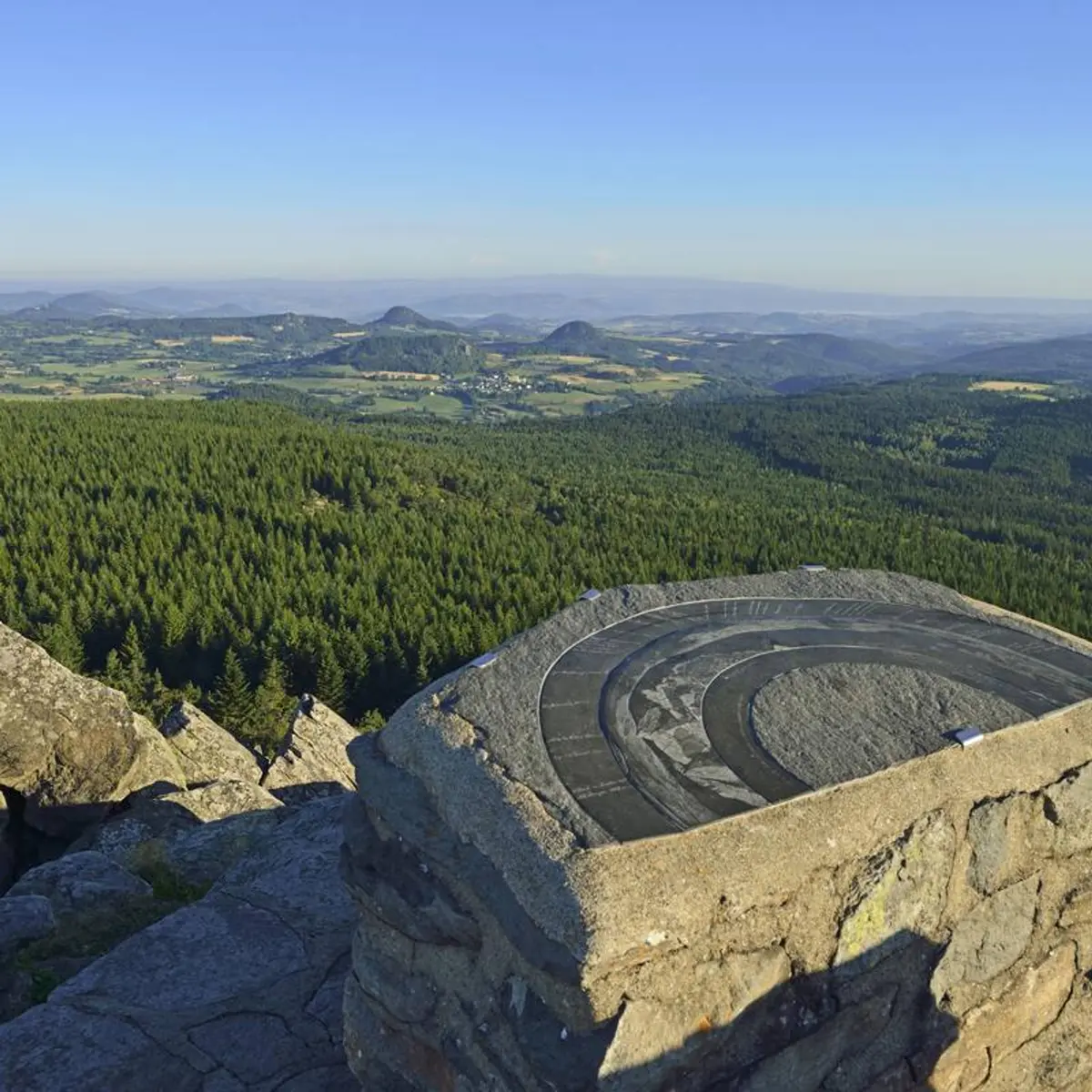 Panorama au sommet du Pic du Lizieux