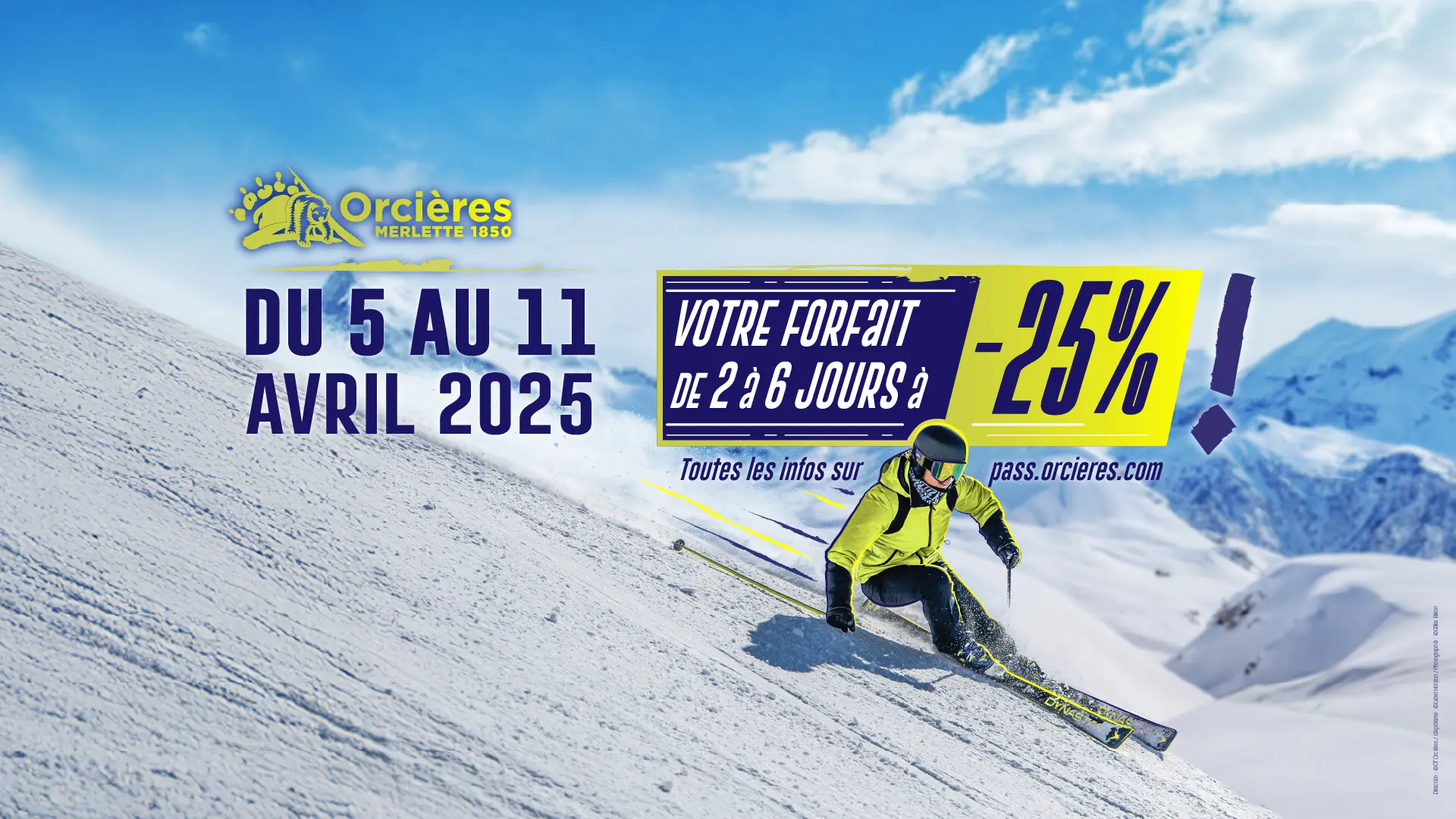 Ski de Printemps à prix givré à Orcières