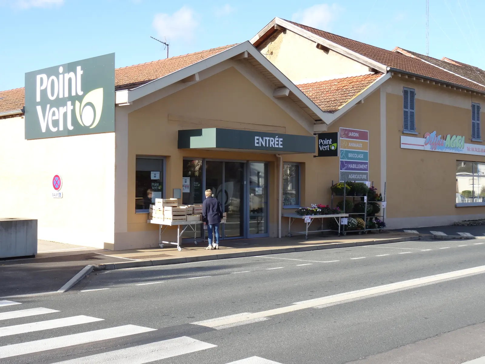 Extérieur du magasin