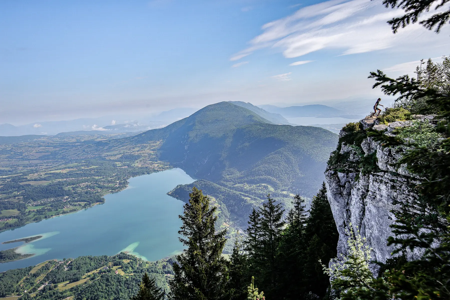Traileur au mont Grêle
