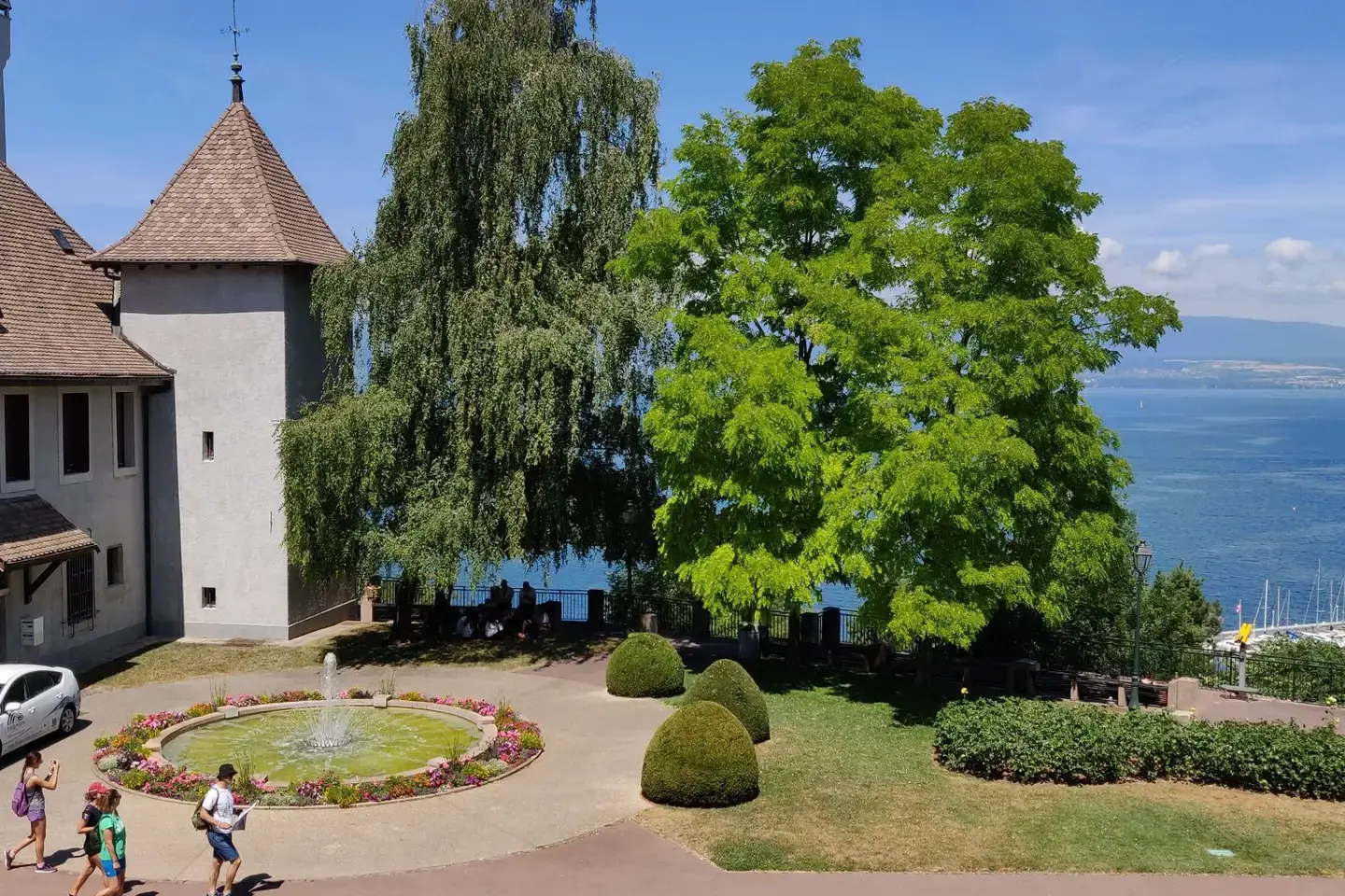 Vue Lac depuis le balcon
